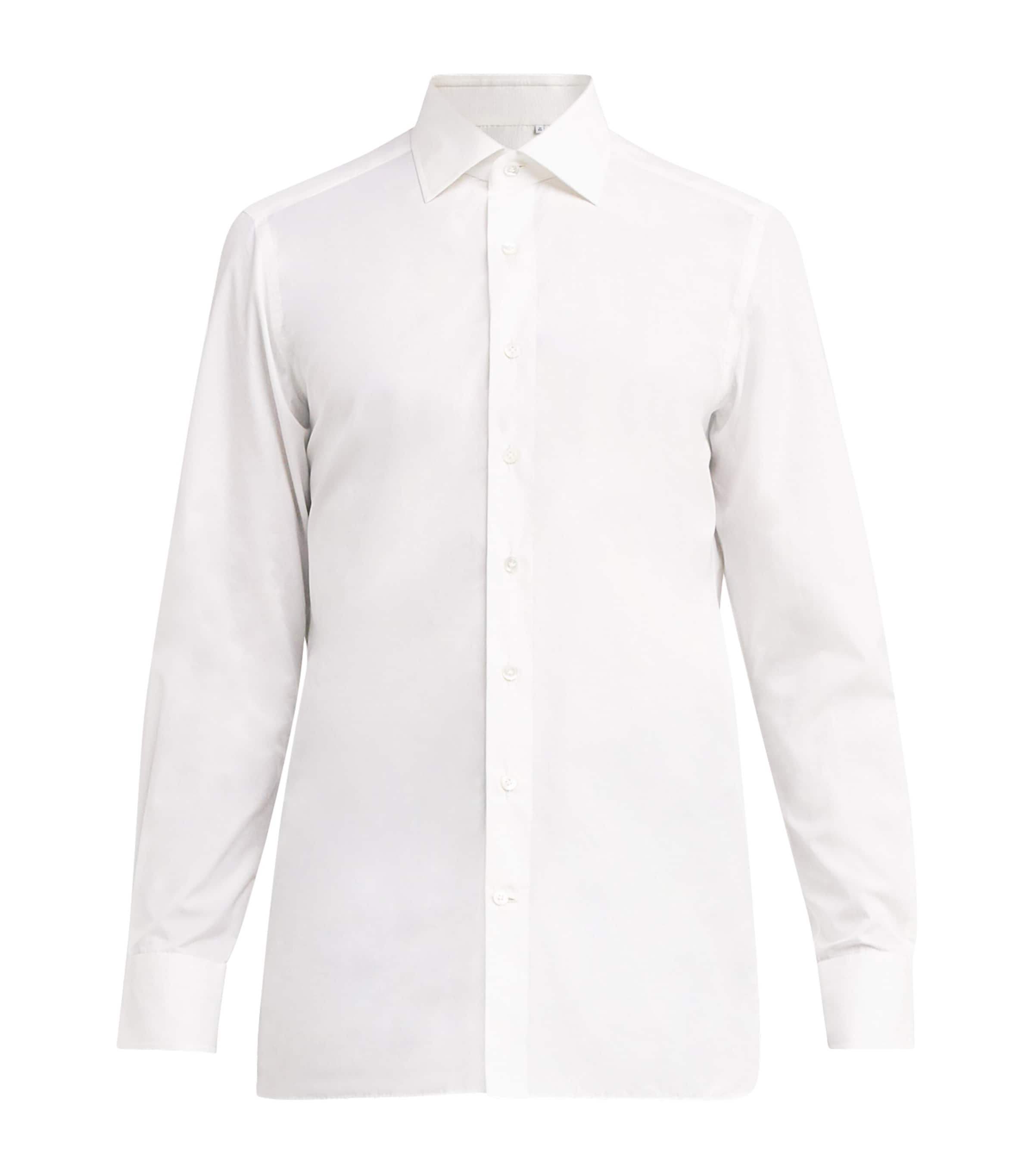 100HANDS Mens Cotton-Linen Shirt White Image 1