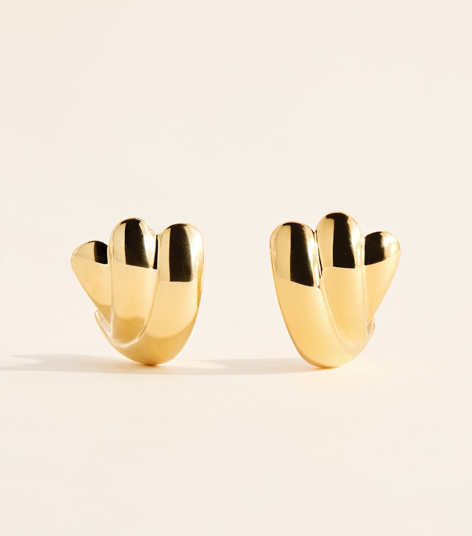 LIÉ STUDIO Gold-Plated The Magda Earrings Gold Image 1
