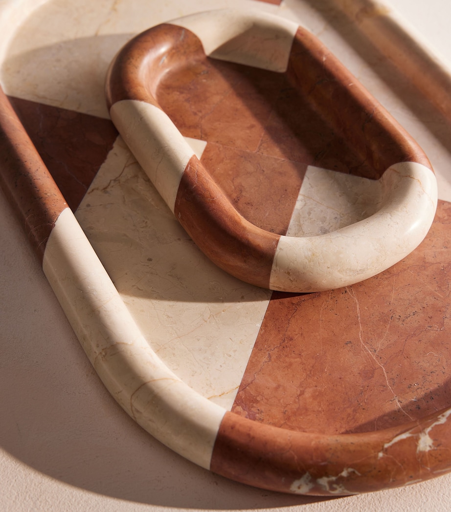 Small Marble Adley Tray (23cm) NO COLOUR Image 4