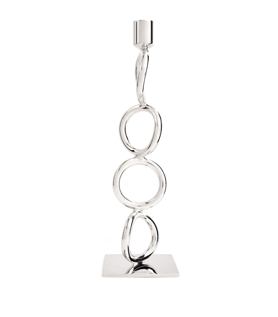 Silver-Plated Vertigo Candlestick SILVER Image 1