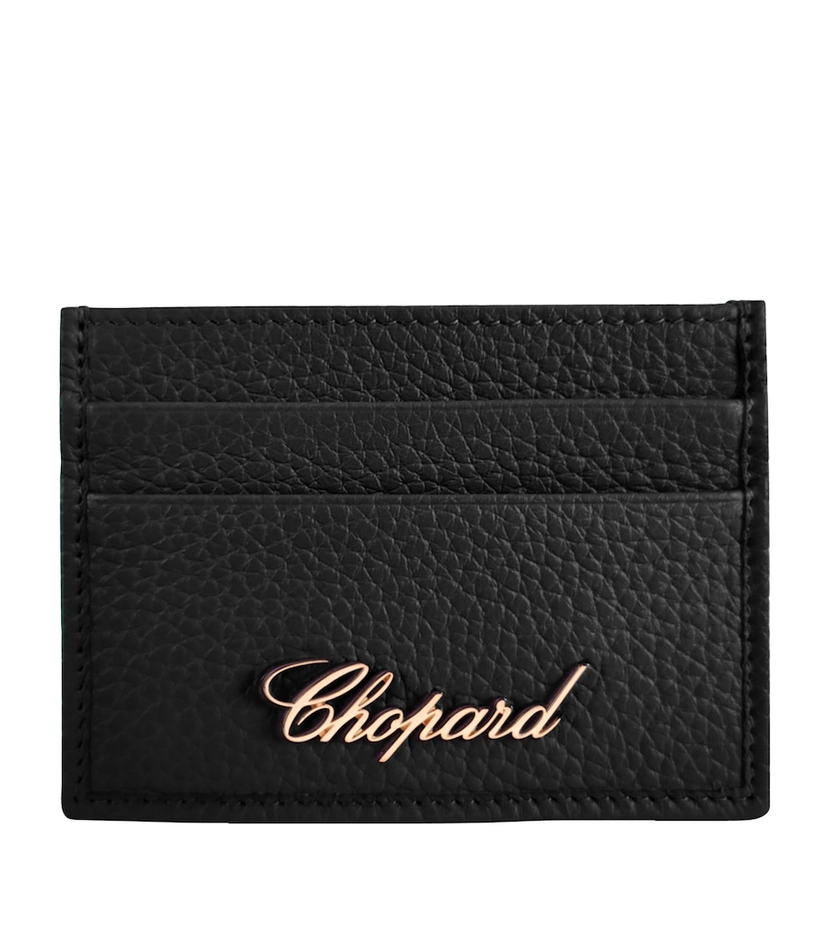 Leather Classic Card Holder BLACK Image 1