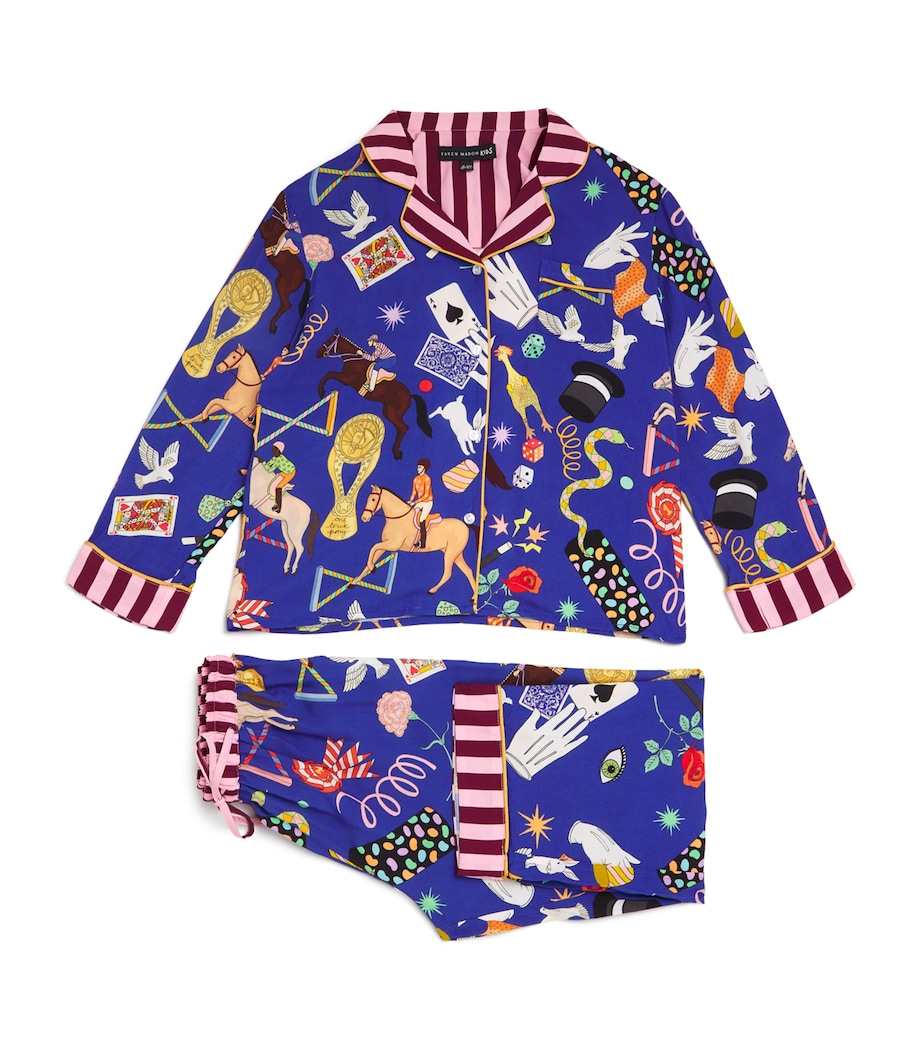 One Trick Pony Pyjama Set (2-13 Years) BLUE Image 1