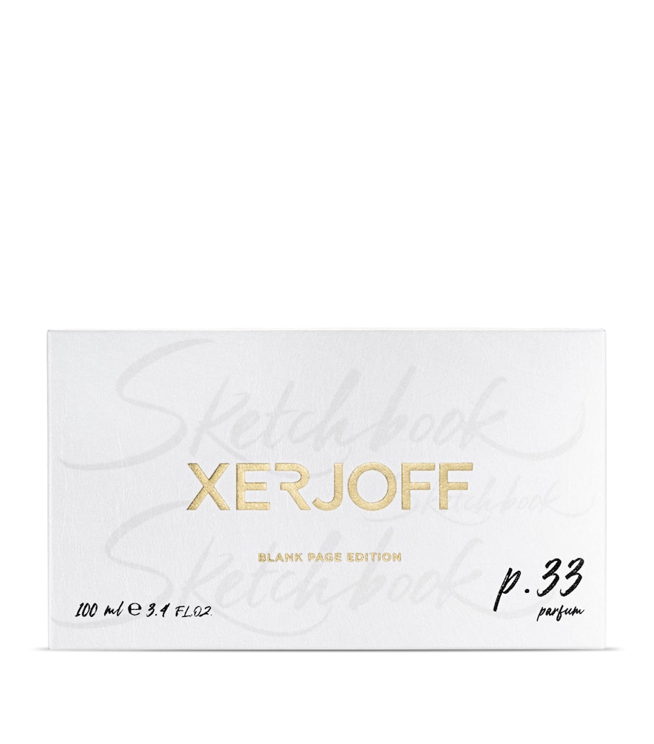 P.33 Blank Page Edition Eau de Parfum (100ml) NO COLOUR Image 3