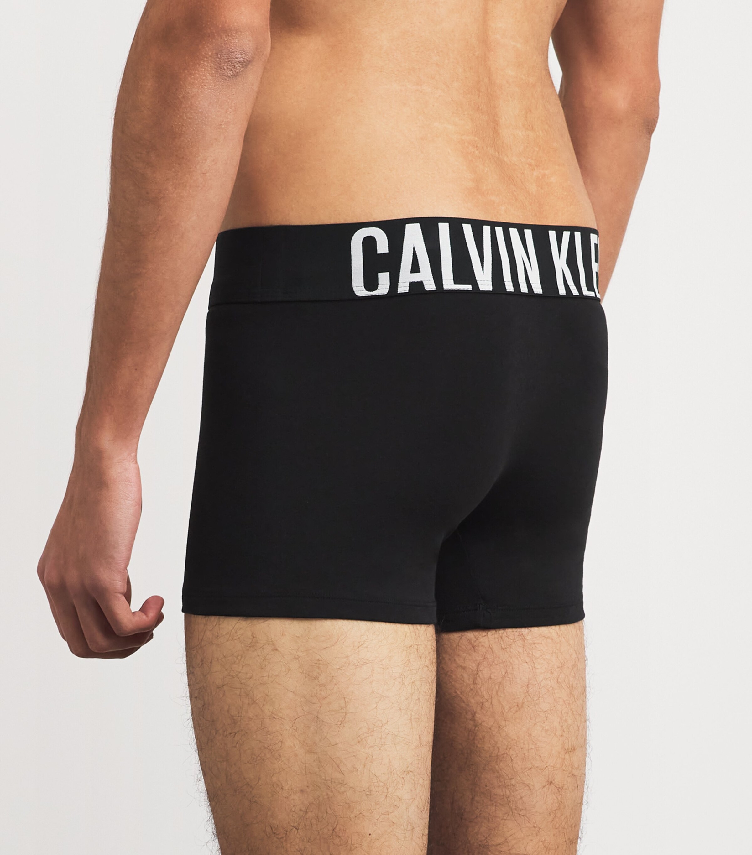 Calvin Klein Mens Stretch-Cotton Intense Power Trunks (Pack of 3) Multi Image 3