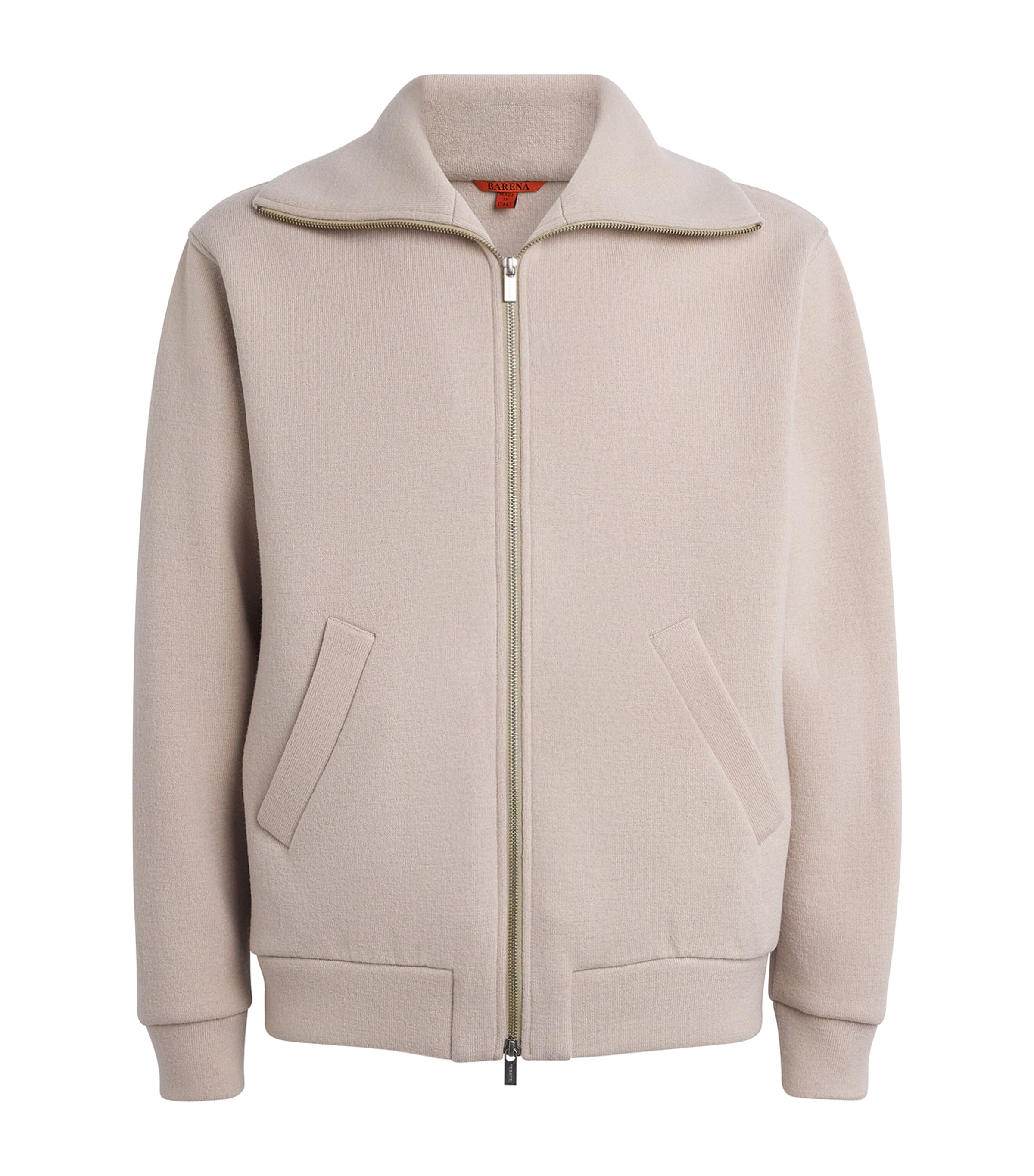 Barena Venezia Alon Casual Jacket In Grey Wool In Neutral