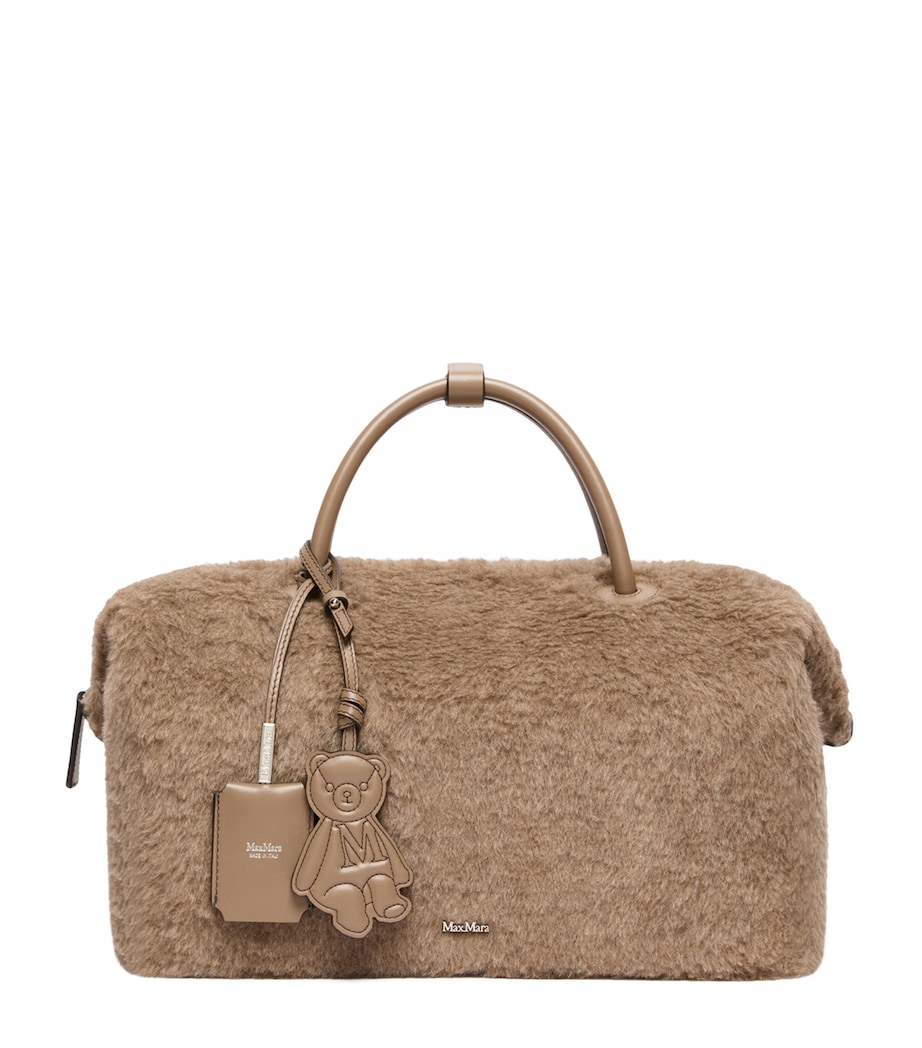 Max Mara Teddy Top-Handle Bag Beige Golden Image 1