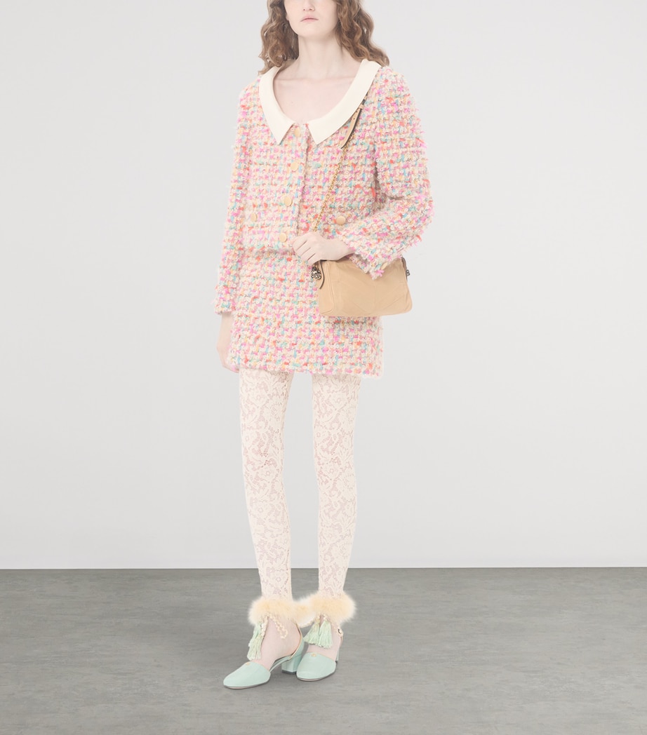 Tweed Cropped Jacket M12 Image 4