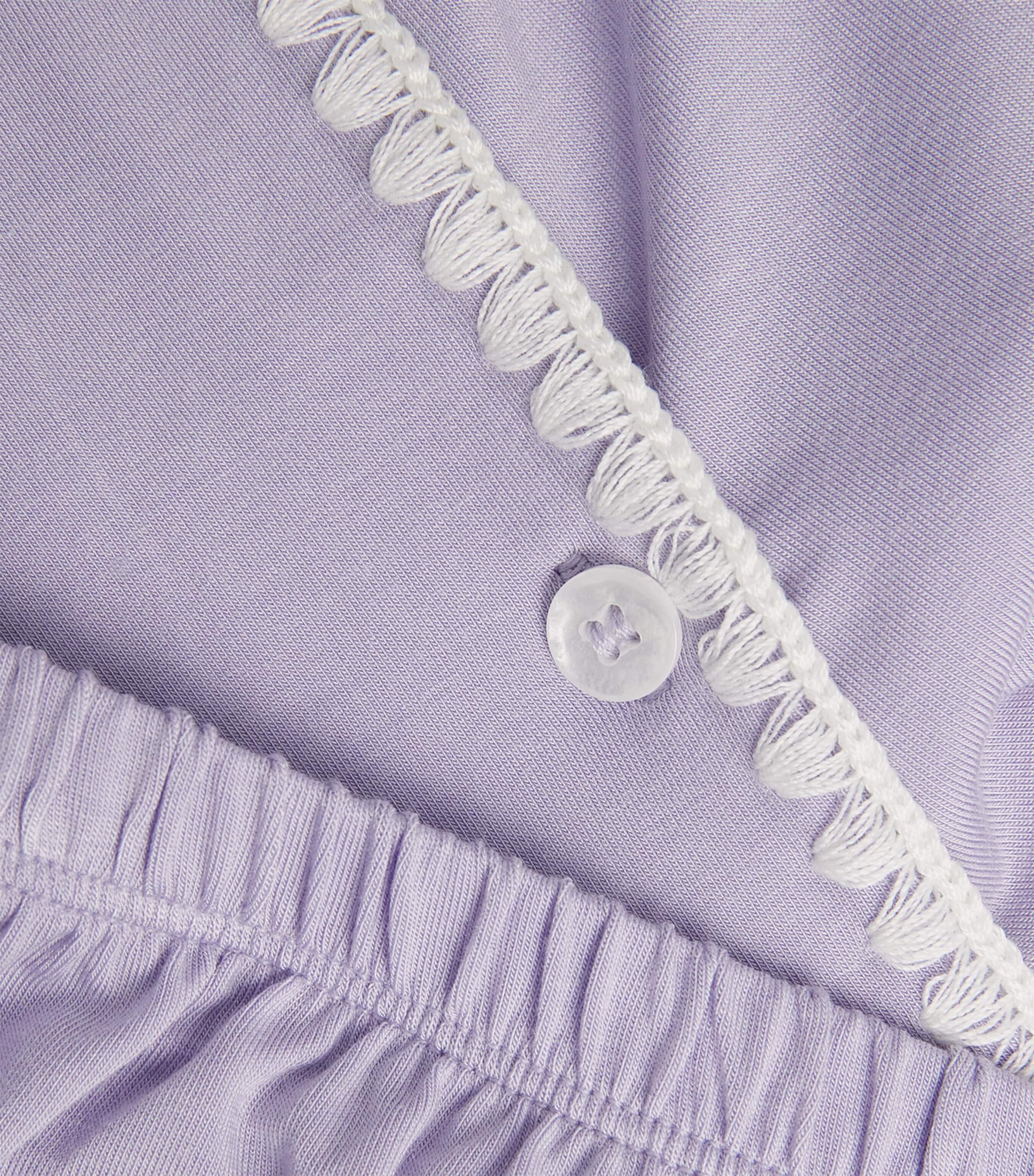 Eberjey Womens Frida Short Pyjama Set Ldiv Lavender D Image 6