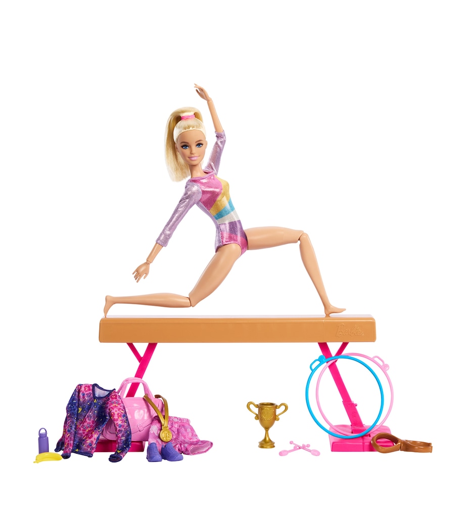 Barbie Gymnastics Play Set MULTI Image 2