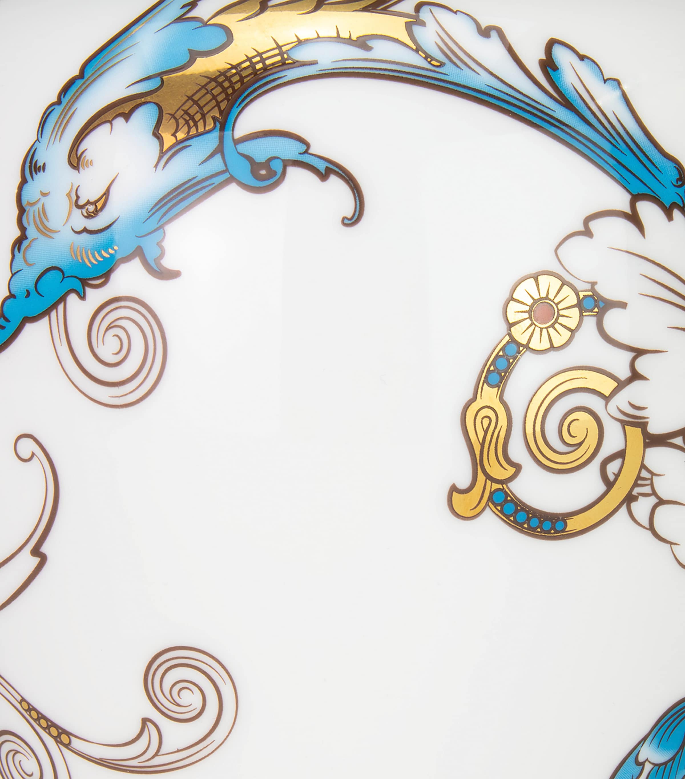 Florentine Turquoise Lidded Vase (15cm) MULTI Image 2