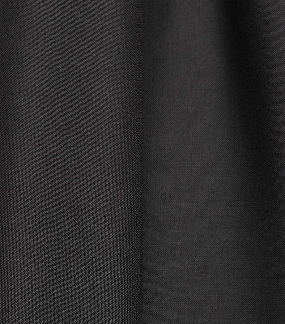 IM MEN Mens Swing Tapered Trousers Black Image 6