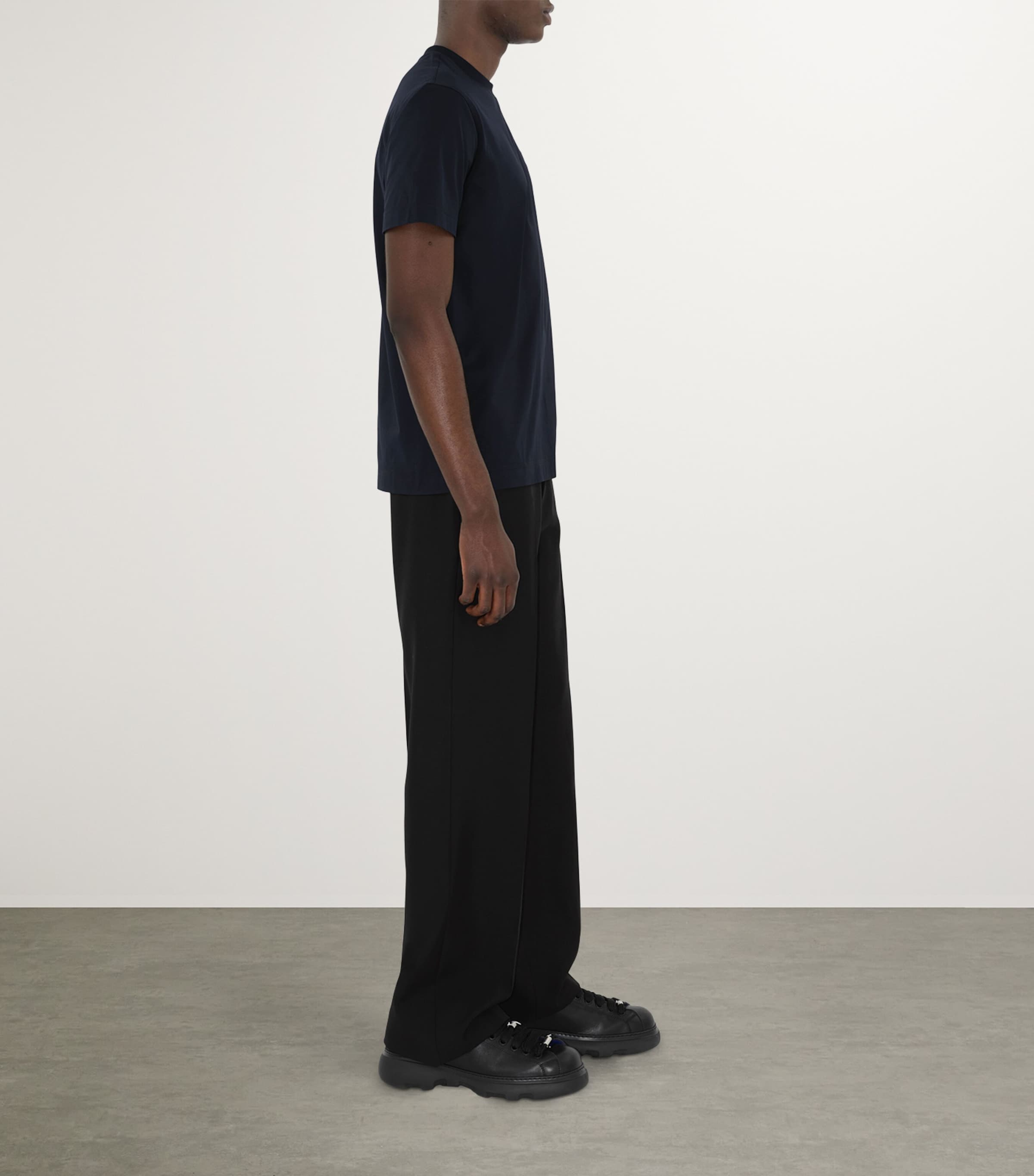 EKD Slim-Fit T-Shirt NAVY Image 3