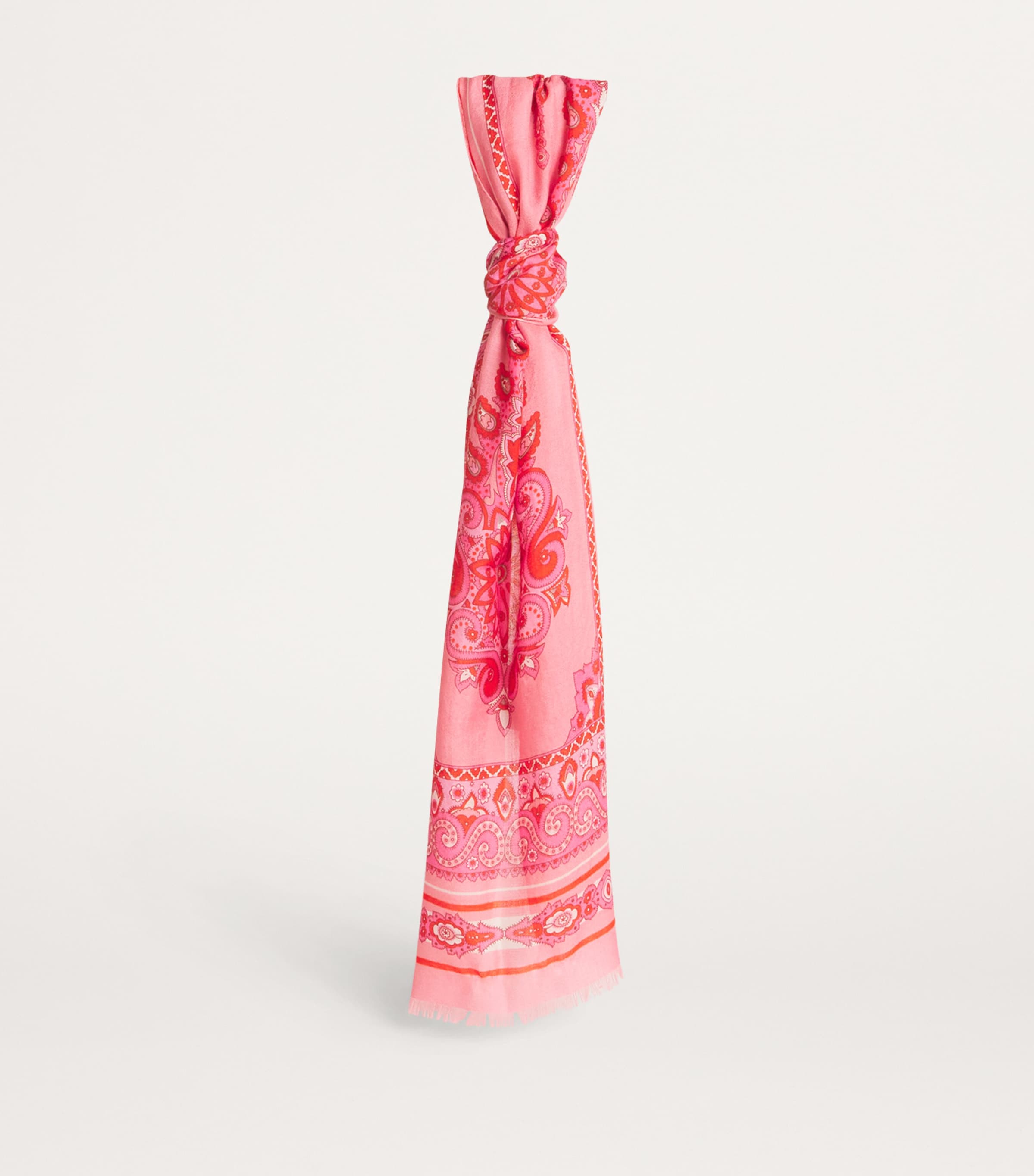 Etro Cashmere-Silk-Wool-Blend Scarf Image 3