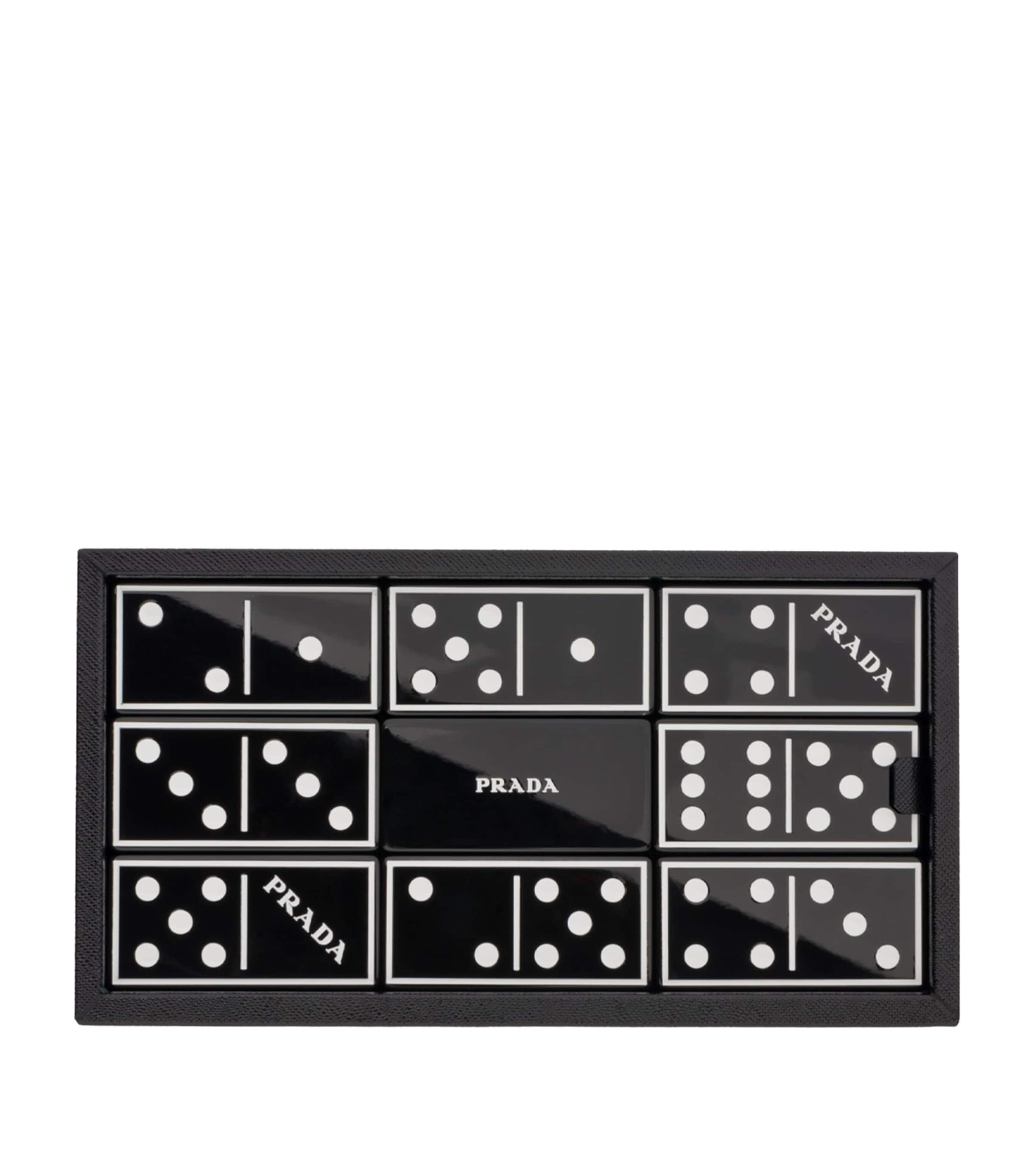 Saffiano Leather Dominoes Set F0002 Image 3