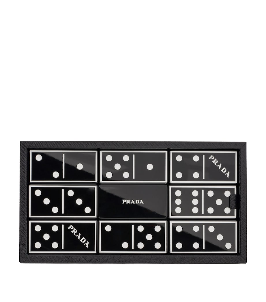 Saffiano Leather Dominoes Set F0002 Image 3