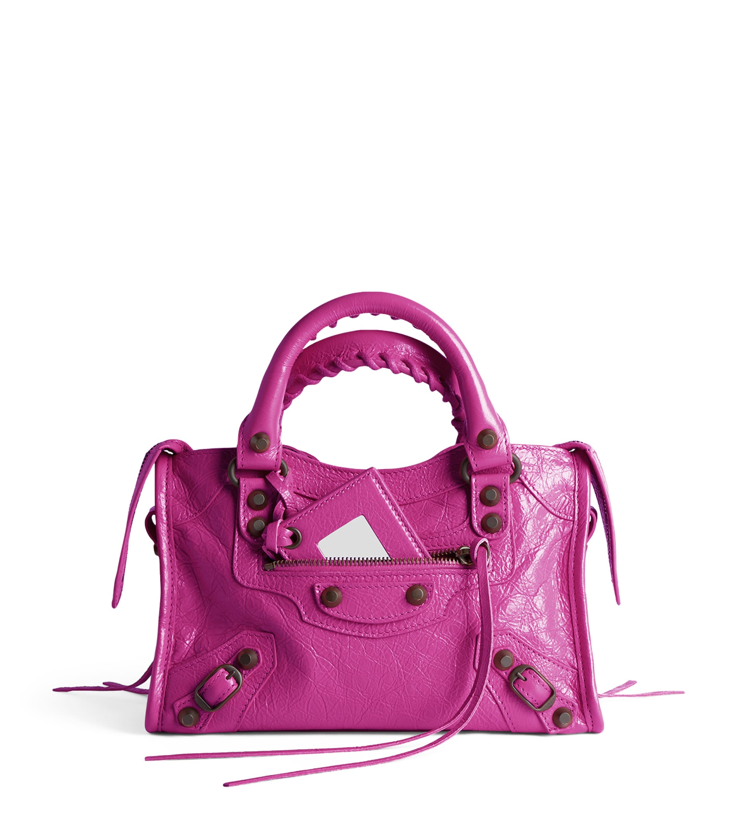 Balenciaga Mini Leather Le City Top-Handle Bag Image 1