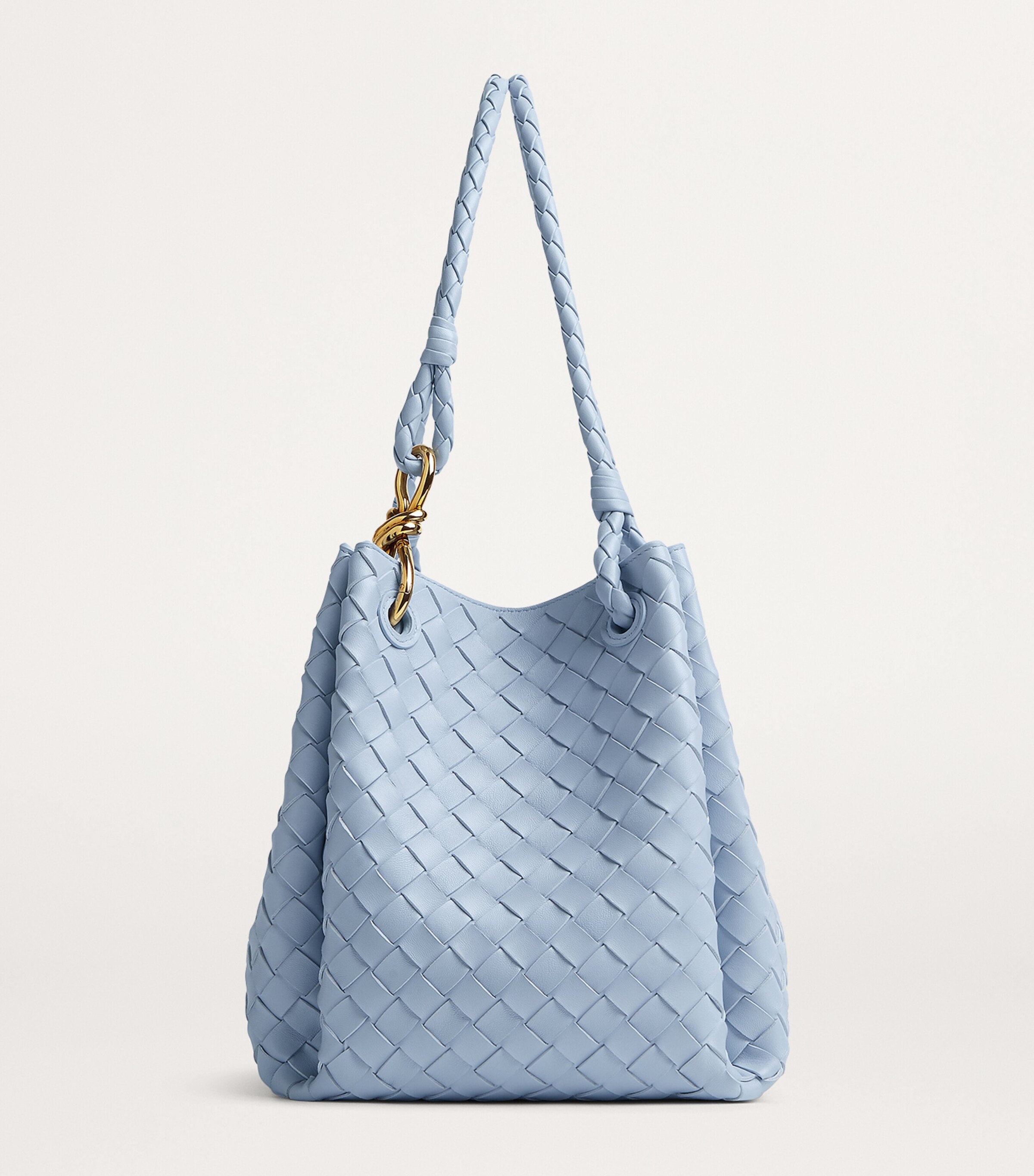 Bottega Veneta Large Leather Parachute Shoulder Bag Image 3