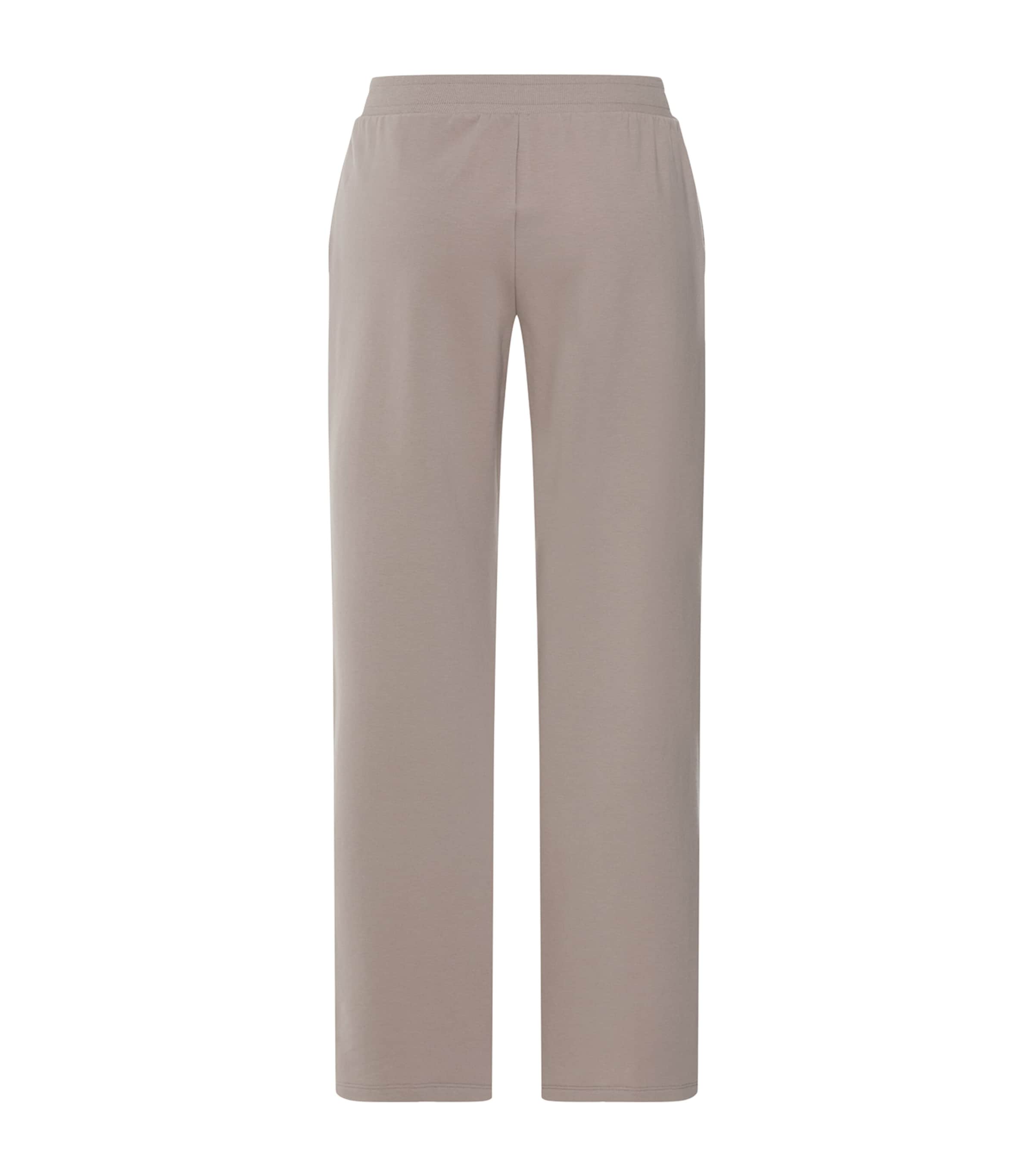 Hanro Womens Stretch-Cotton Natural Living Trousers Rose Grey Image 3