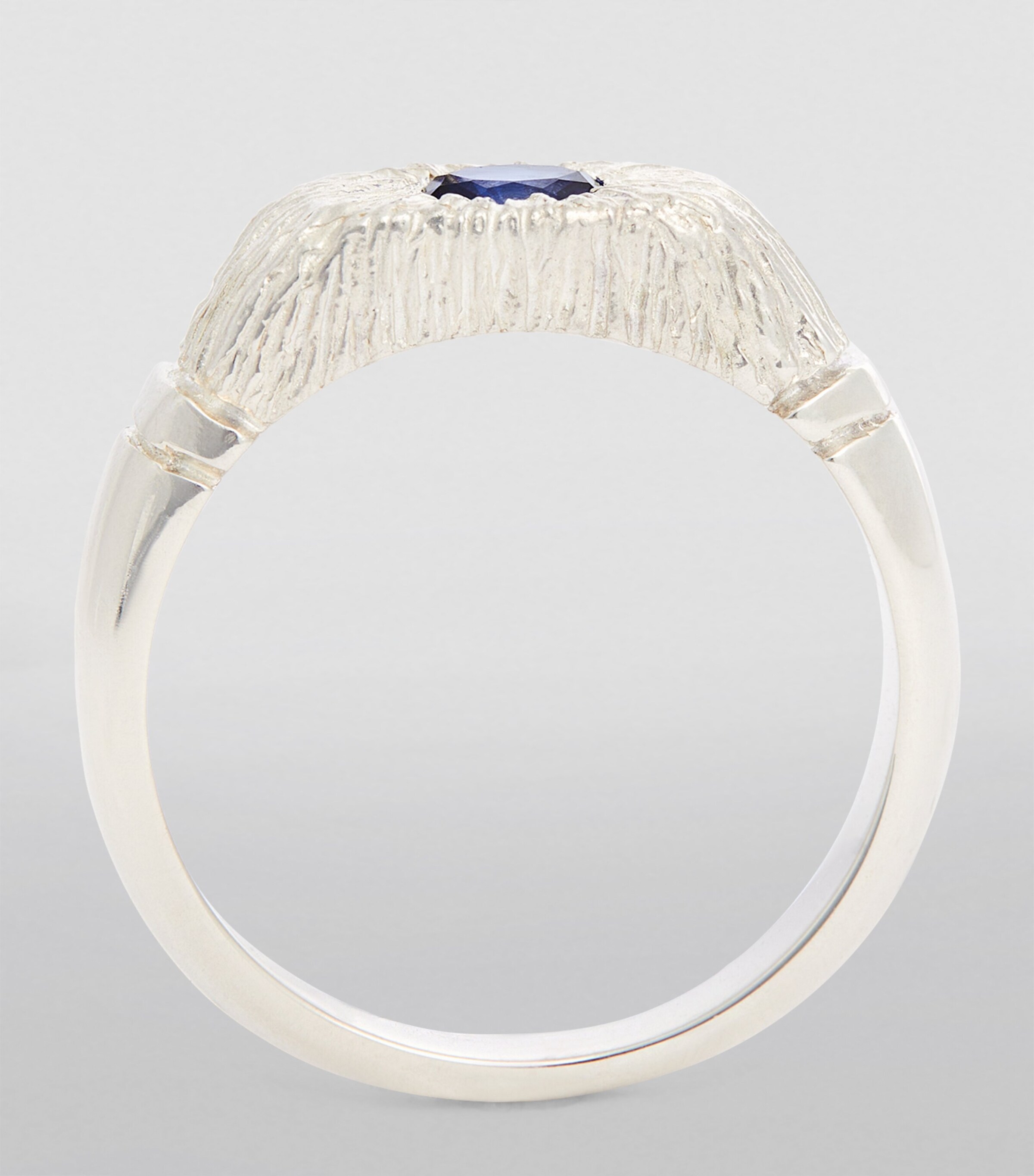Sterling Silver and Sapphire Hand Me Down Ring SILVER (925) Image 2