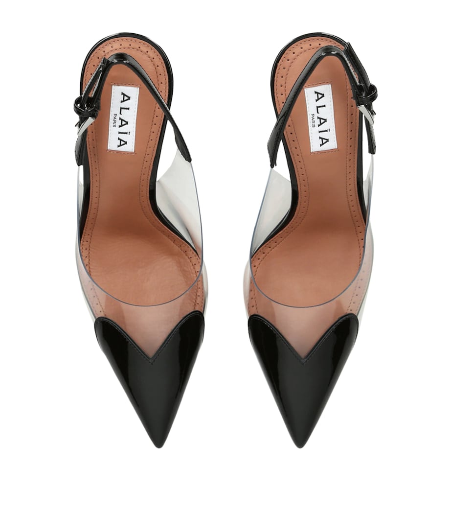 Coeur Slingback Pumps 90 BLACK Image 4