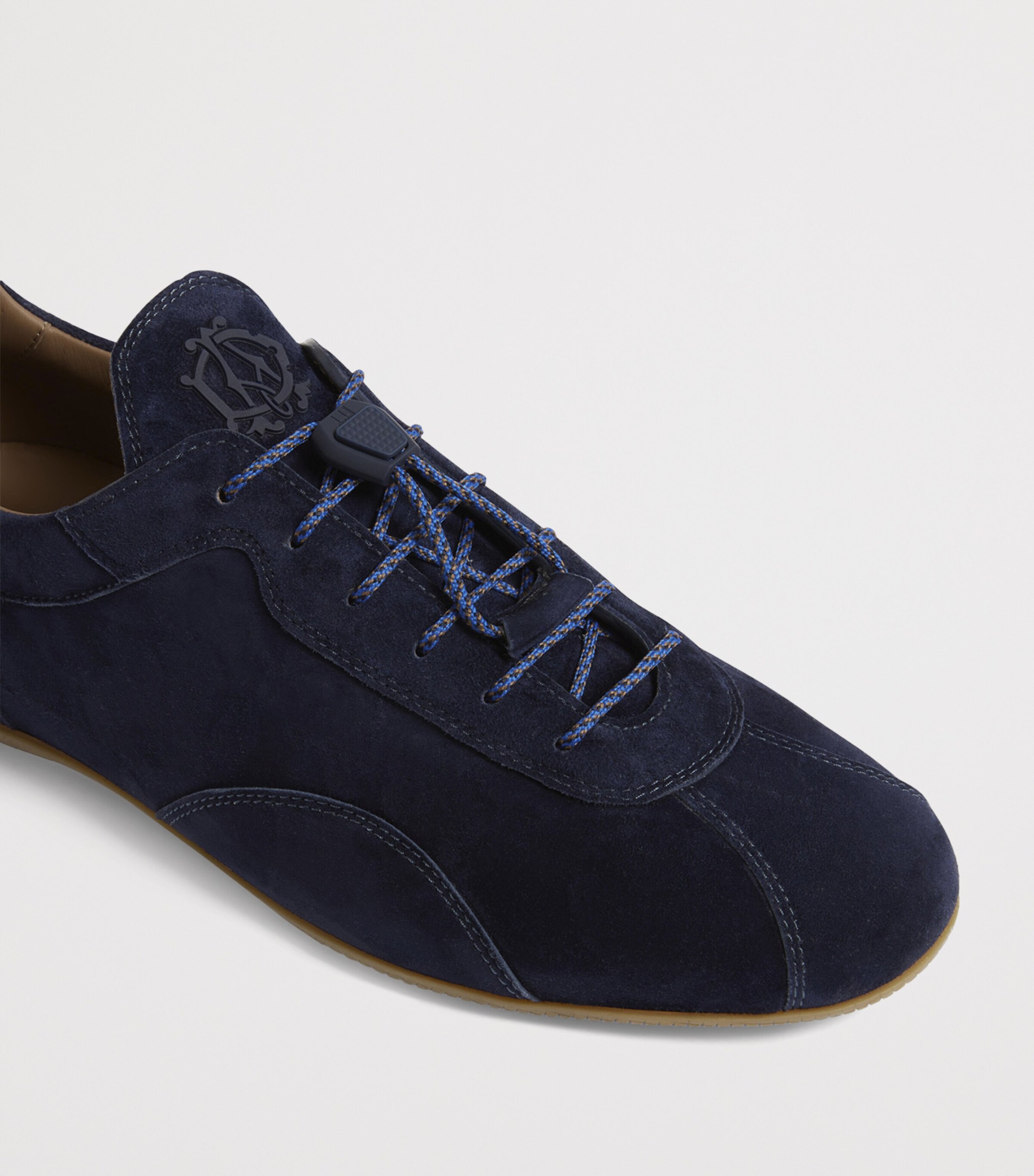 Dunhill Suede Automotive Davies Sneakers Blue Image 8