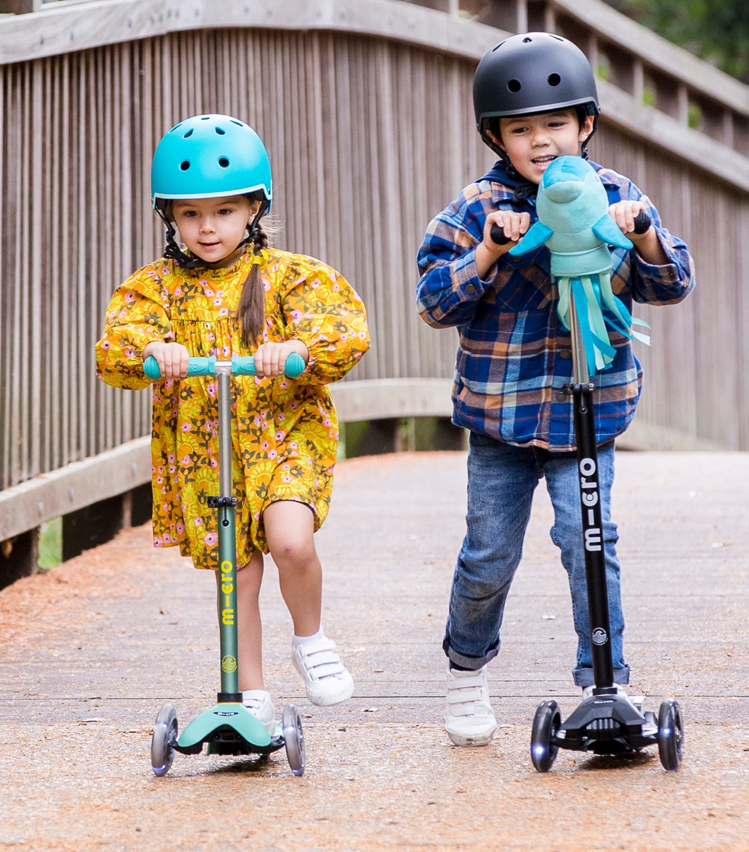 Micro Scooters Mini Eco Deluxe LED Scooter Harrods UK