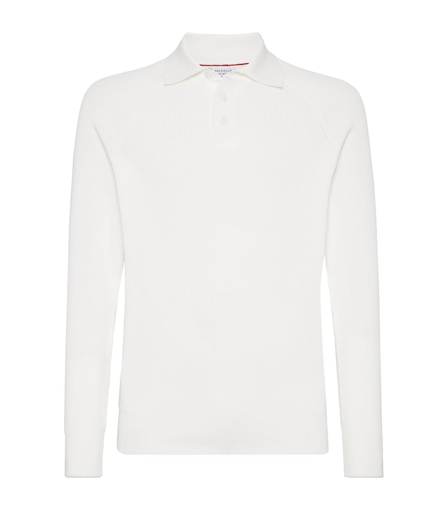 Cotton Polo Sweater CO312 Image 1