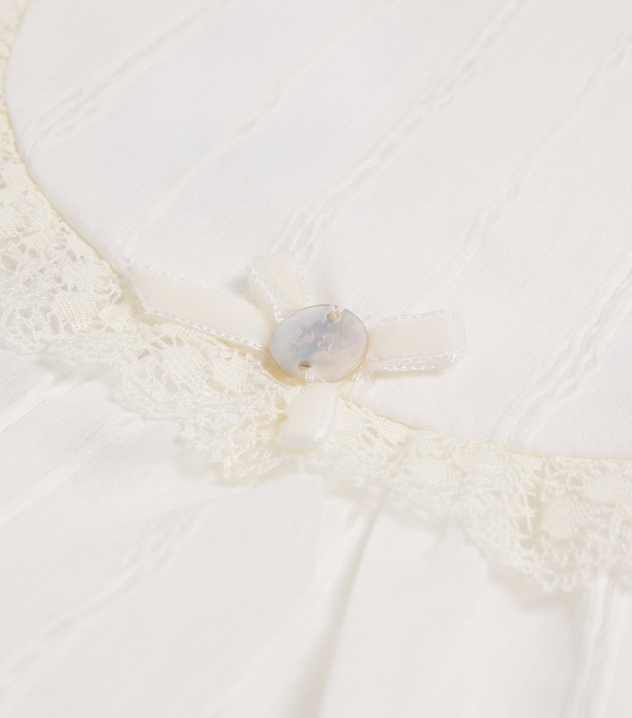 Cotton-Blend Lace Dress and Bloomers Set (1-24 Months) 60 T2020 Image 4