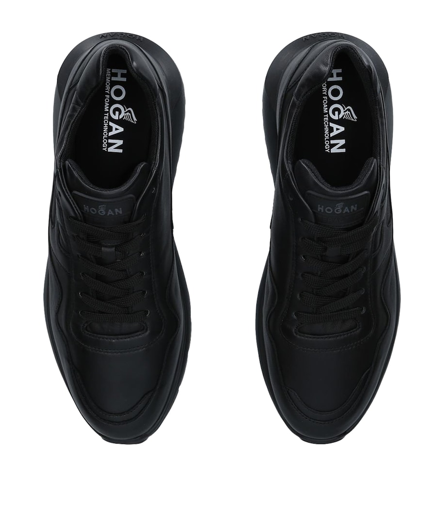Leather Interactive³ Sneakers BLACK Image 4