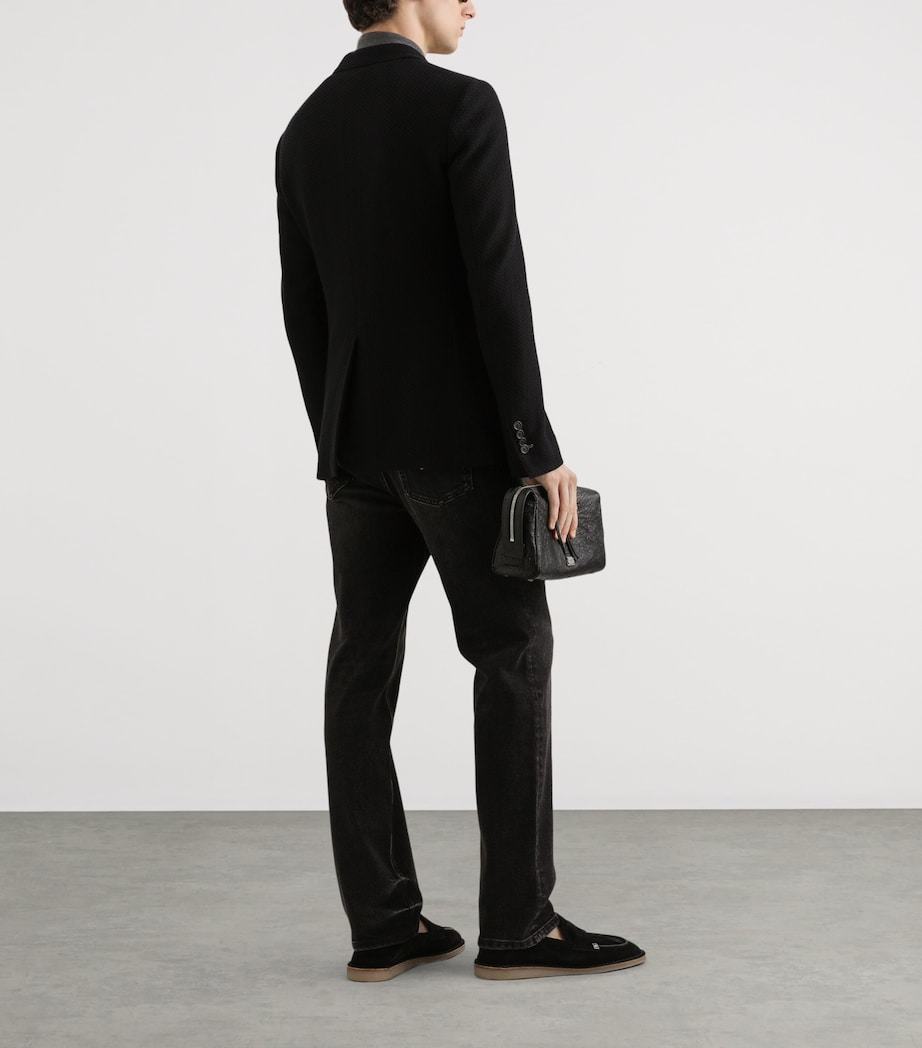 Dolce&Gabbana Mens DG Patch Slim Jeans Combined Colour Image 3