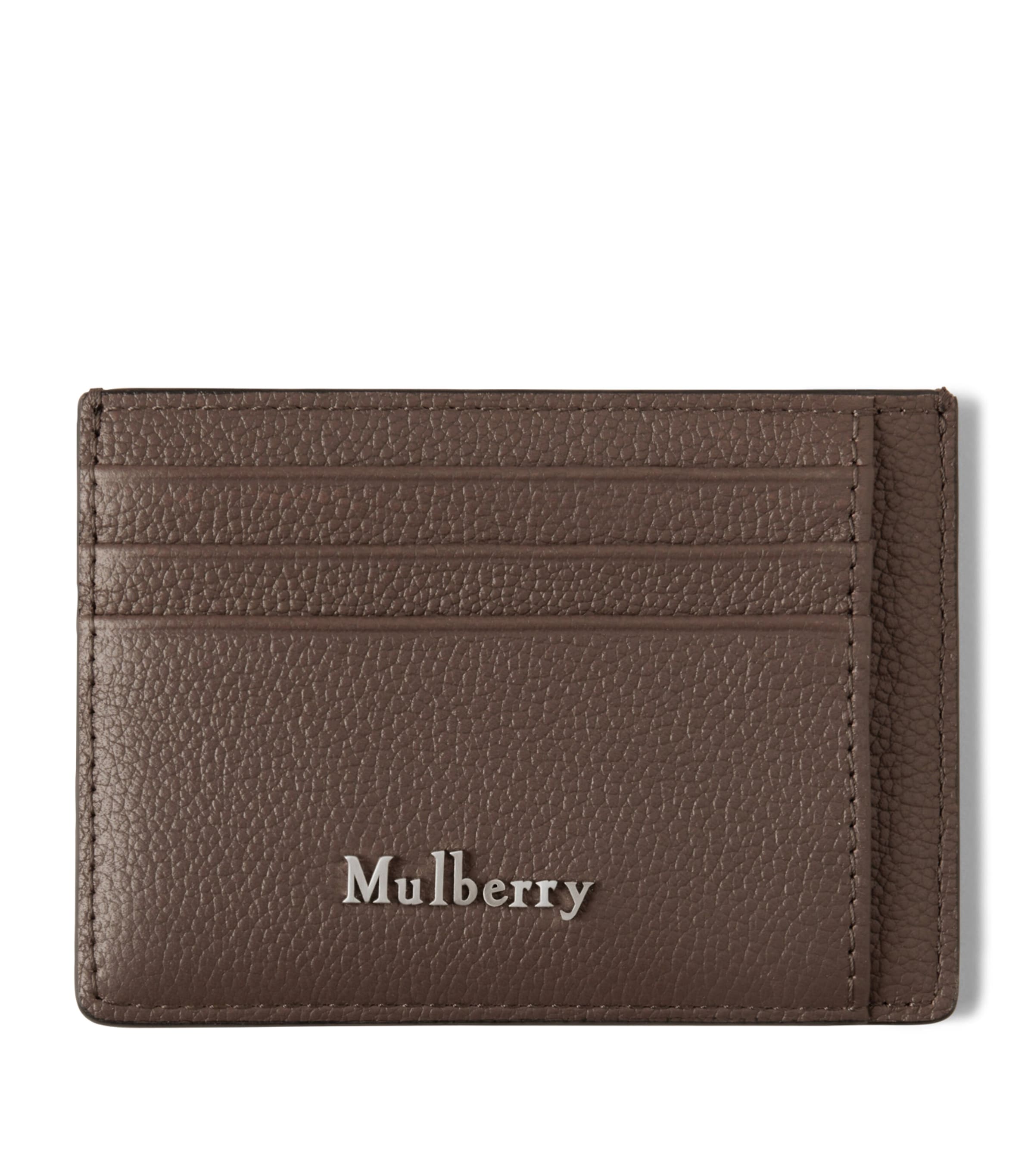 Mulberry Farringdon Card Holder In Brown