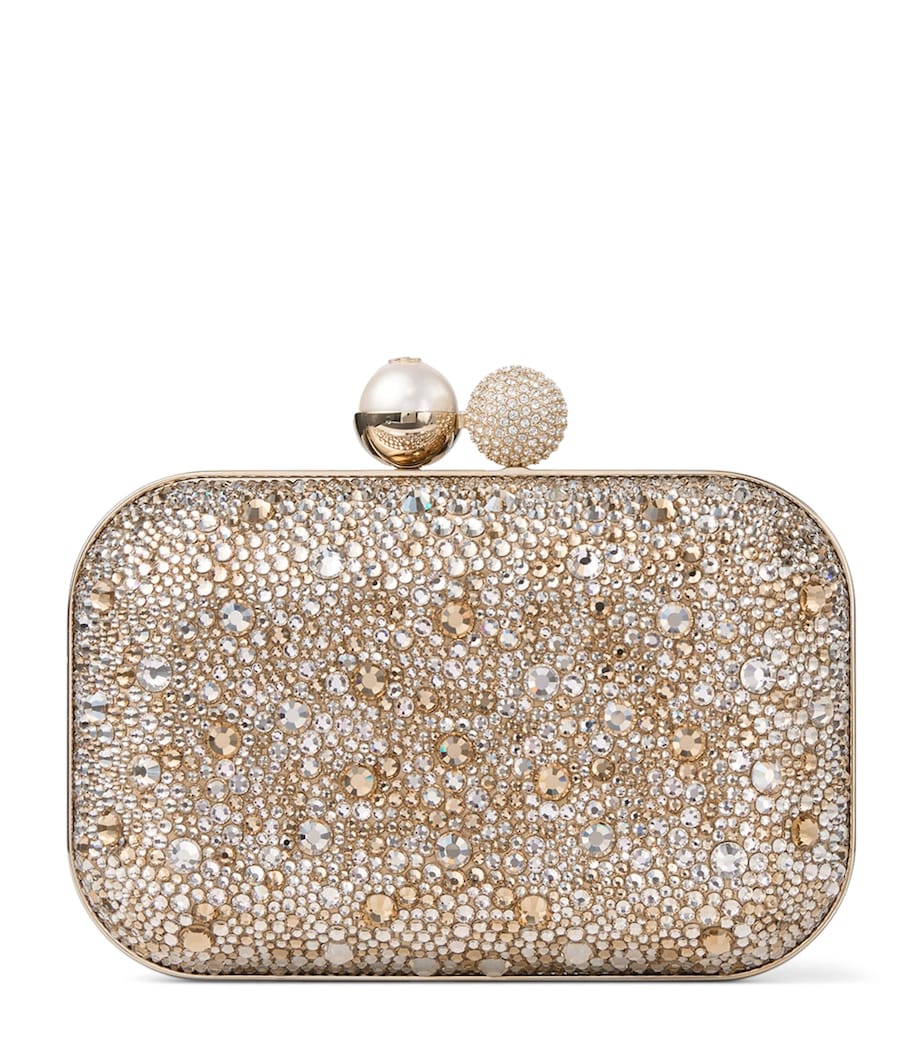 Jimmy Choo Cloud Clutch Bag Crystal Mix Image 1