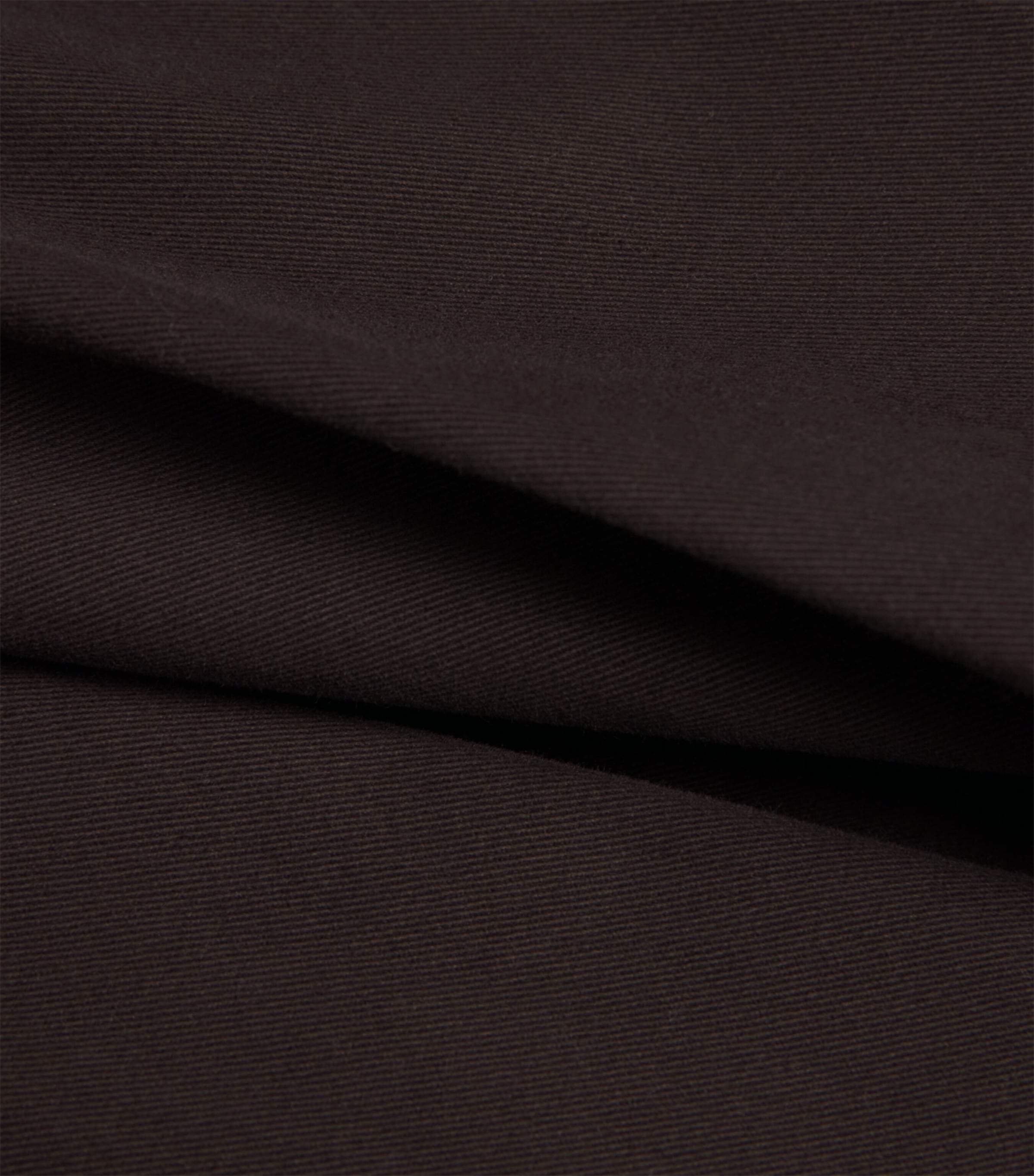 Cotton Flat Front Trousers WALNUT Image 5