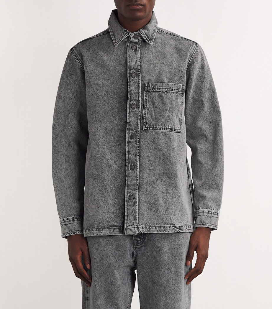 Denim Sadamon B Overshirt FROSTED Image 3