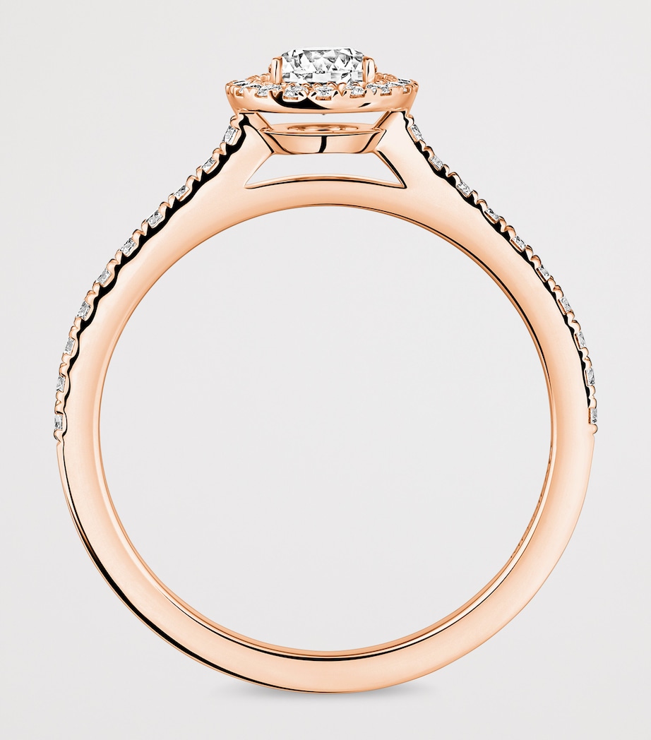 Messika Joy Pink Gold and Diamond Ring Pink Gold Image 2