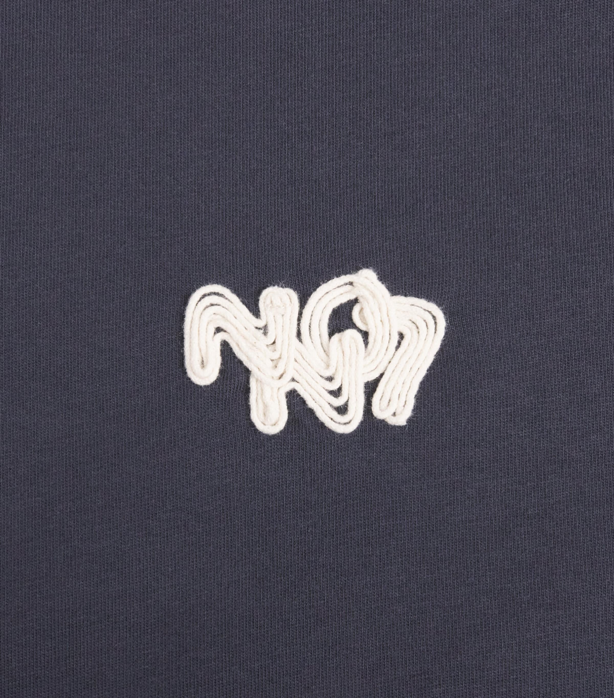 NN.07 Mens Pima Cotton Adam T-Shirt Deep Navy Image 6
