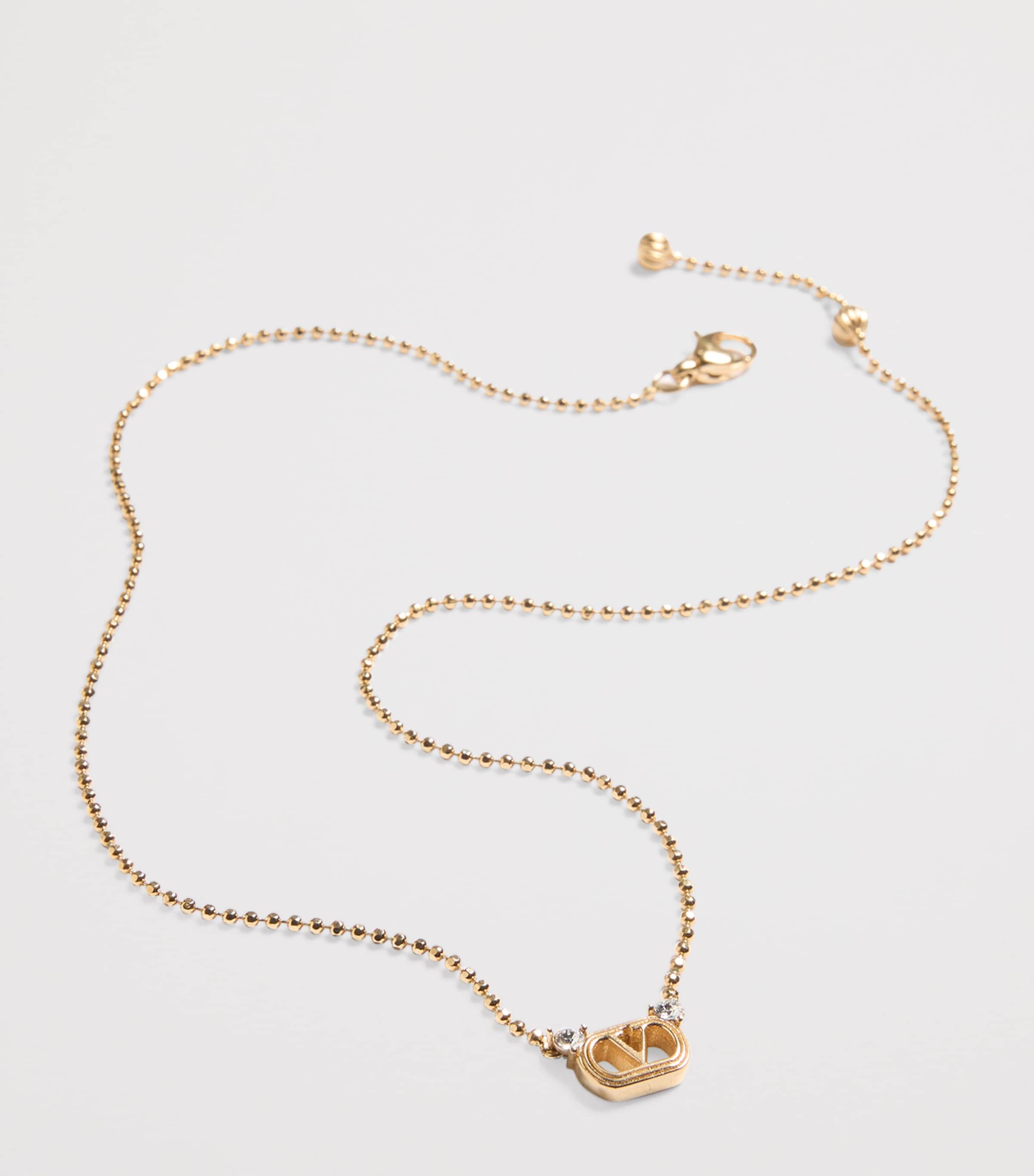 Swarovski Crystal-Embellished Ovalette Necklace 9MN Image 3