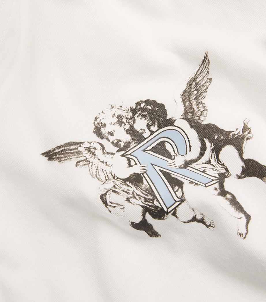 Cotton Legacy Cherub T-Shirt FLAT WHITE Image 5