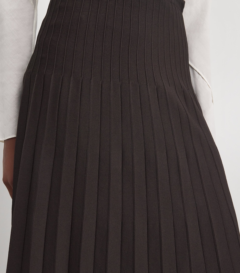 Ribbed Lena Midi Skirt EART EARTH Image 6
