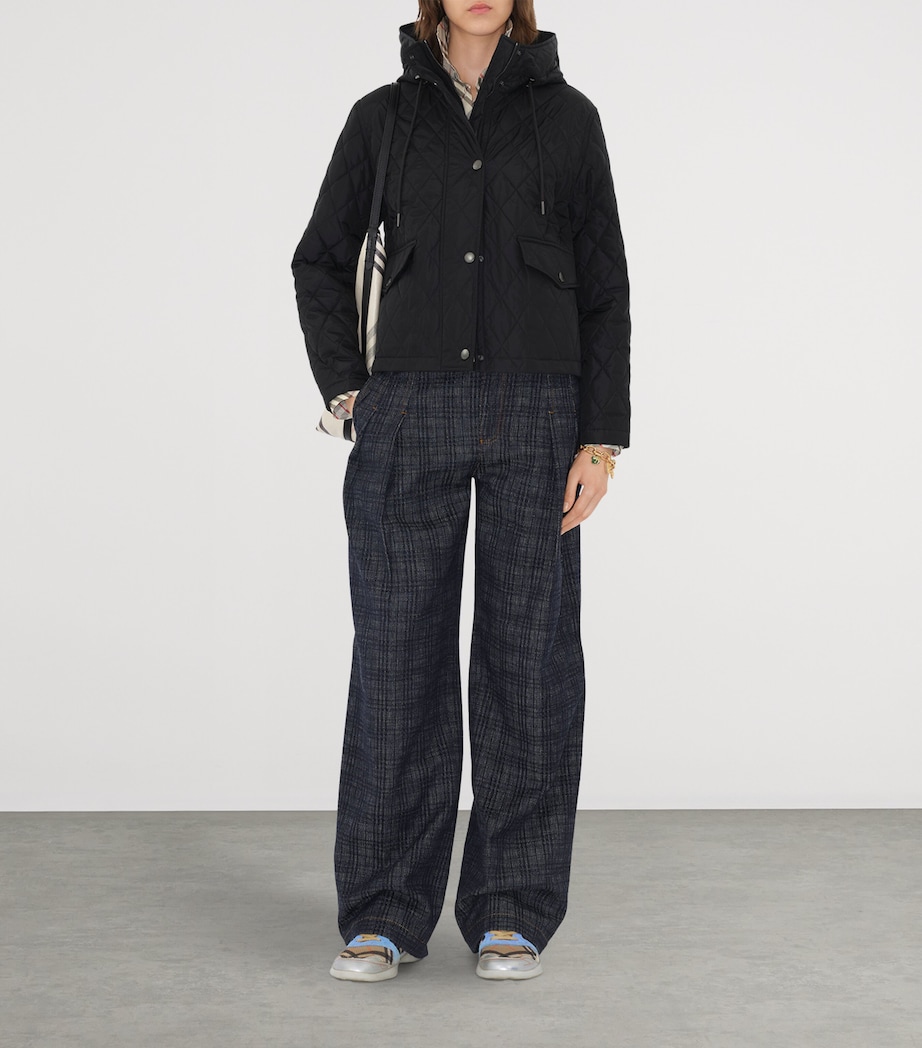 Hooded Field Jacket BLACK Image 2