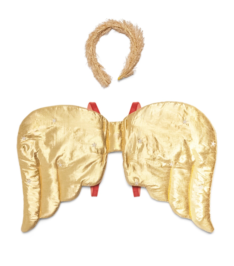 Quilted Angel Costume Set GOLD Image 1