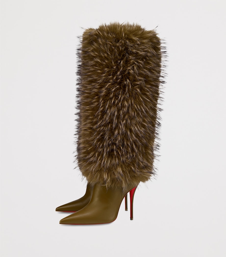 Yangzee Leather Knee-High Boots 100 BZ09 Image 3