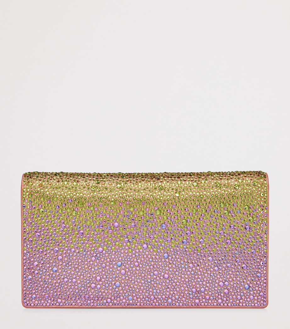 Christian Louboutin Bettina Strass Leather Clutch Bag Image 5
