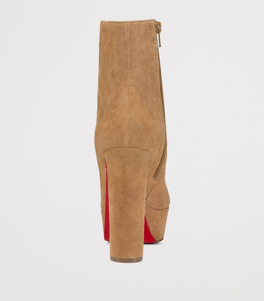 Loo Booty Suede Platform Boots 130 F486 Image 2