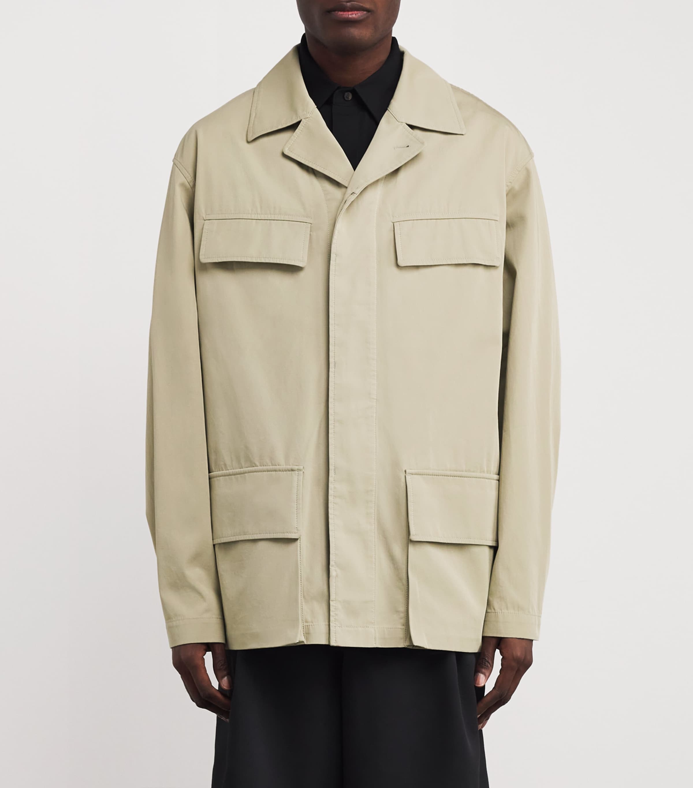 Lemaire Cotton Twill Four-Pocket Jacket | Harrods US