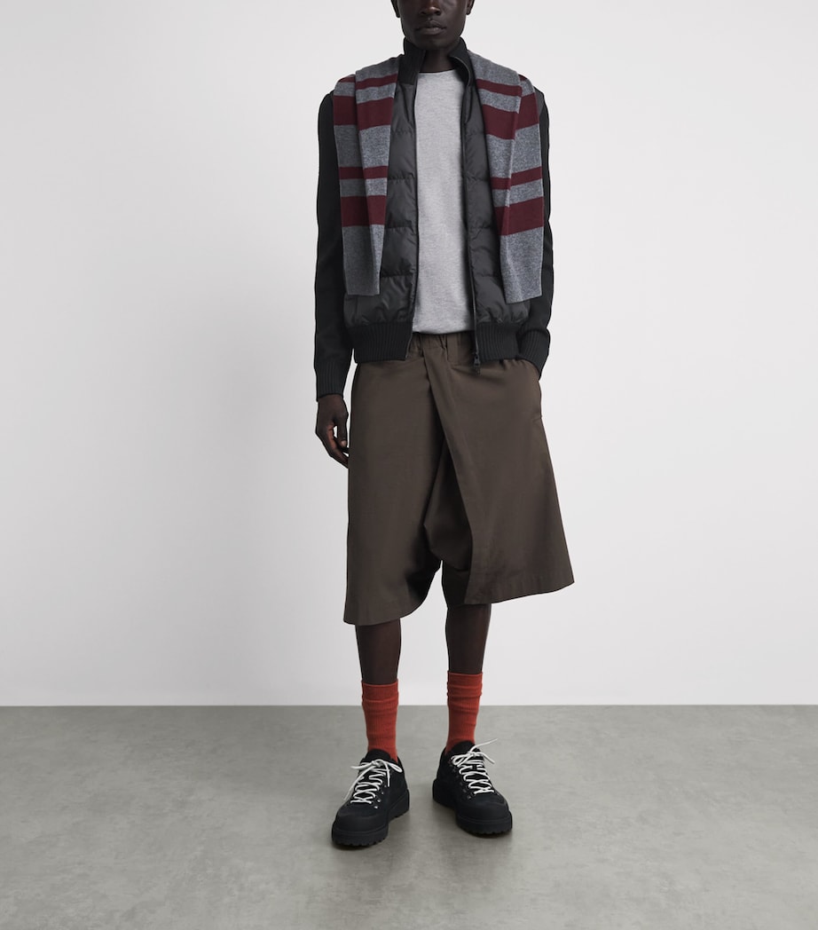 Moncler Mens Down Hybrid Cardigan Image 2