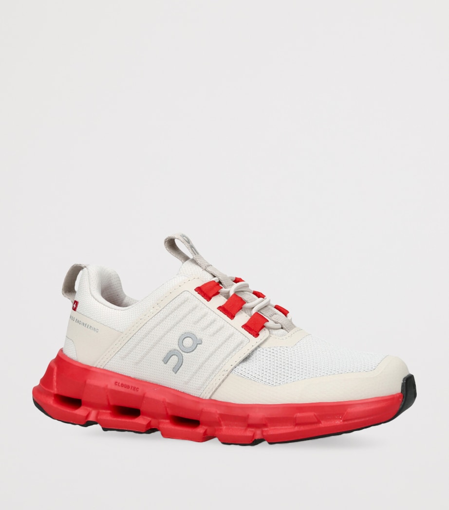 Cloudswift Youth Trainers WHITE/RED Image 3