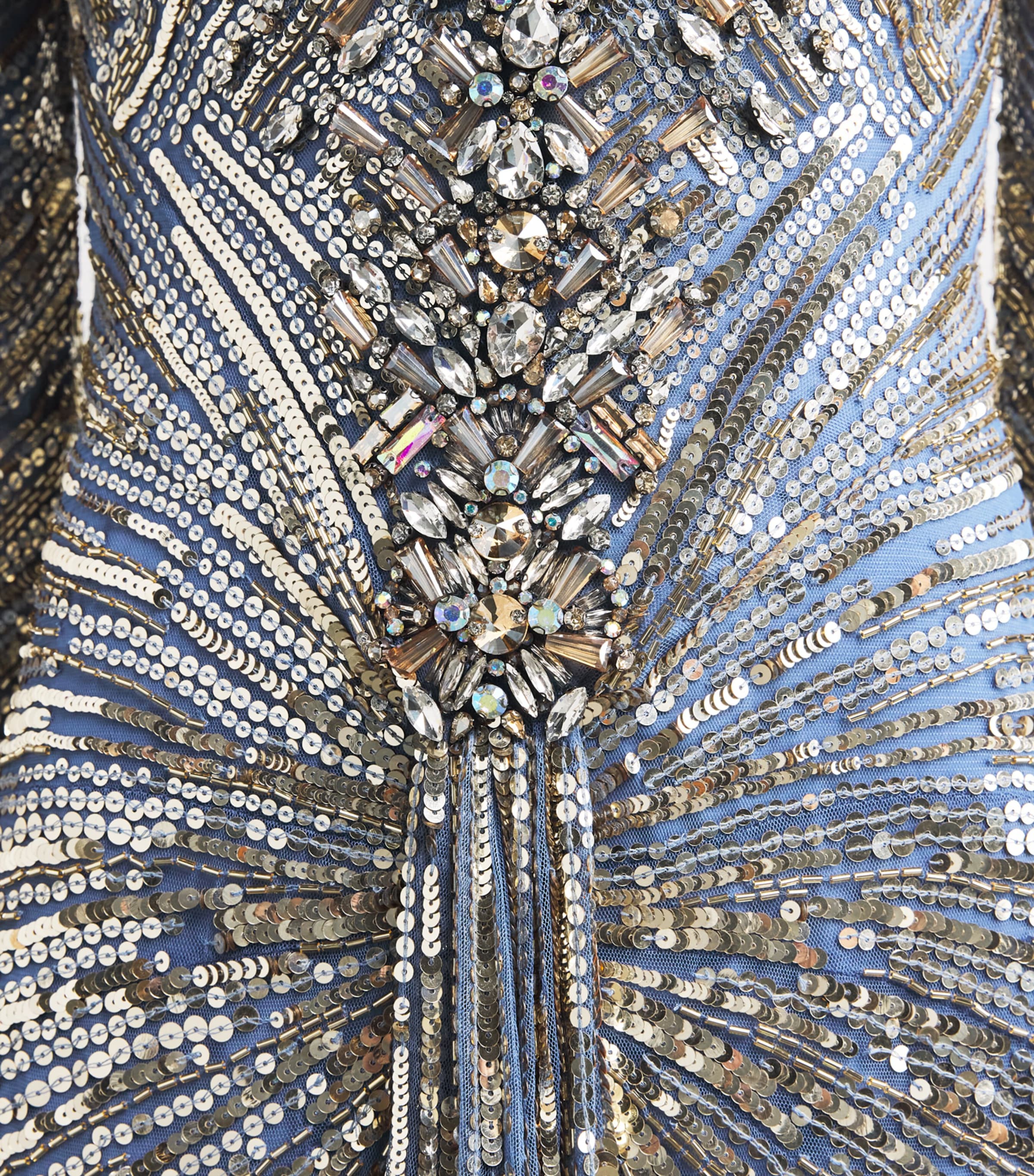 Sequin Wiona Gown DENIM 2148 Image 4