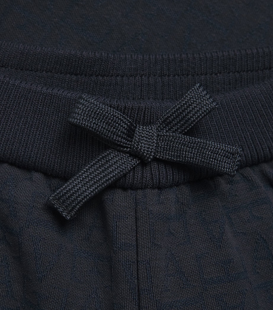 Emporio Armani Kids Drawstring Sweatpants (6-36 Months) Iconico Blu Ea Image 4