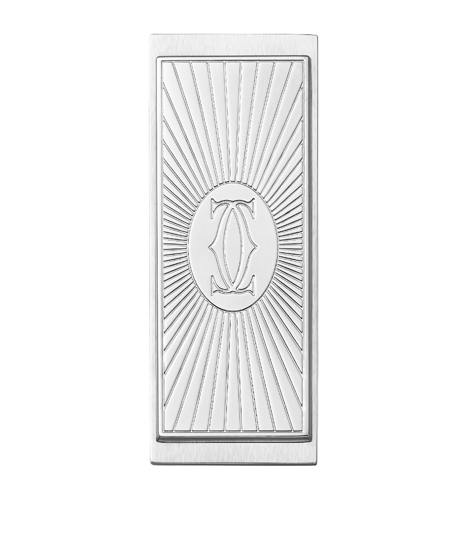 Cartier Sun Monogram Money Clip Steel Image 1